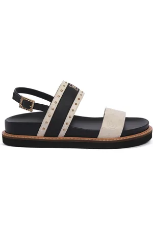 Laura Biagiotti Sandalias CALF IVORY para mujer