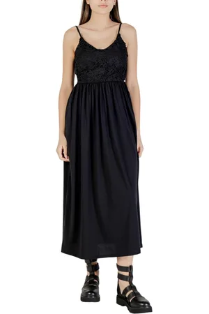 VERO MODA Vestido largo Vmpanna 7/8 Singlet Jrs 10329680 para mujer