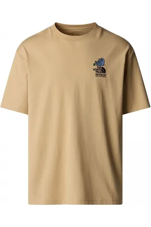 The North Face Tops y Camisetas NF0A8C4DLK51 UNISEX MOUNTAIN TEE-KHAKI para mujer