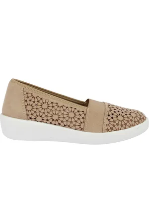 Doctor Cutillas Mocasines Mocasines 38474 Troquelado Flores para mujer