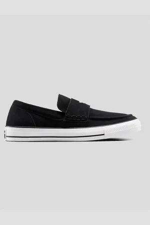 Converse Deportivas Moda ZAPATILLAS CTAS LOAFER SLIP BLACK-BLACK-WHITE para hombre