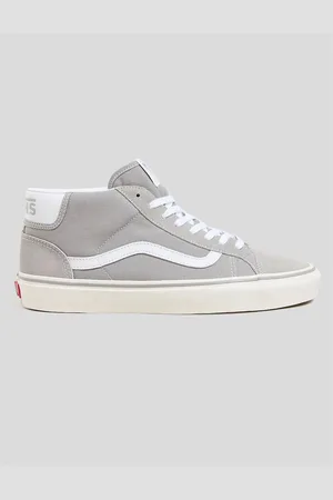 Vans Deportivas Moda Zapatillas Mid Skool 37 Drizzle/Blanco para hombre