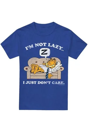 Garfield Tops y Camisetas Not Lazy para mujer