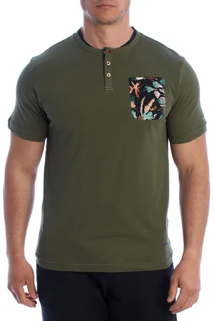 IN MY HOOD Camiseta HS24MTS09-MILITARY para hombre