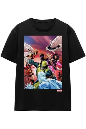 Marvel Tops y Camisetas X-Men Team Defend para mujer