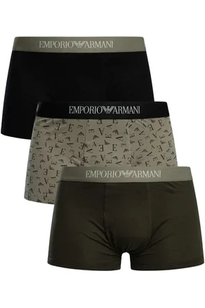 Emporio Armani Boxer 3 Pack Trunks para hombre