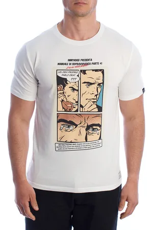 IN MY HOOD Camiseta HS24MTS21-A-WHITE para hombre