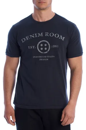 IN MY HOOD Camiseta HS24MTS19-NAVY para hombre