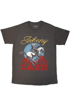 Johnny Cash Camiseta manga larga Gallop para mujer