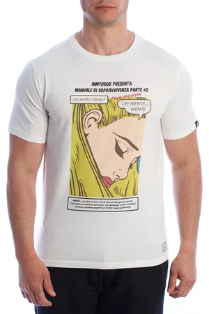 IN MY HOOD Camiseta HS24MTS21-B-WHITE para hombre