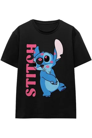 Lilo &amp; Stitch Tops y Camisetas Covered In Kisses para mujer