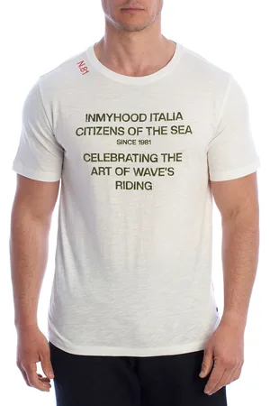 IN MY HOOD Camiseta HS24MTS17-MILK para hombre