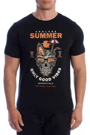 IN MY HOOD Camiseta HS24MTS20-B-BLACK para hombre