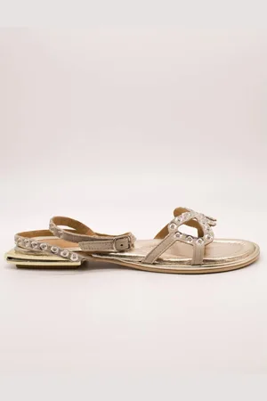CAFèNOIR Sandalias C1GF5106 Beige para mujer