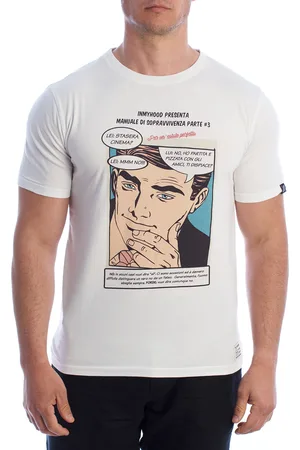 IN MY HOOD Camiseta HS24MTS21-C-WHITE para hombre