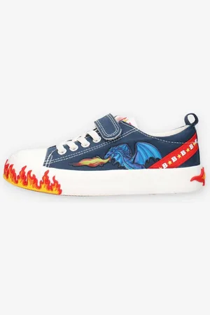 Bull Boys Zapatillas altas BBEA5080B00-BL01 para niño