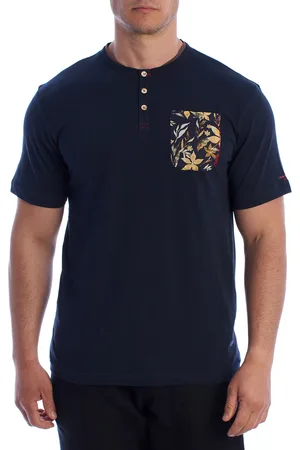 IN MY HOOD Camiseta HS24MTS09-NAVY para hombre