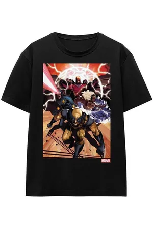 Marvel Tops y Camisetas X-Men Team Attack para mujer