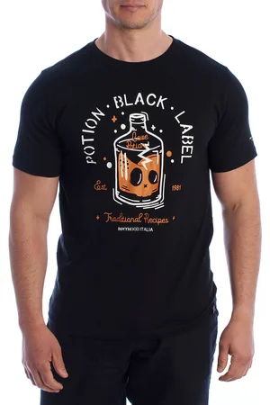 IN MY HOOD Camiseta HS24MTS20-A-BLACK para hombre
