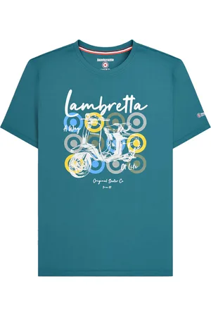 Lambretta Camiseta manga larga LB134 para hombre