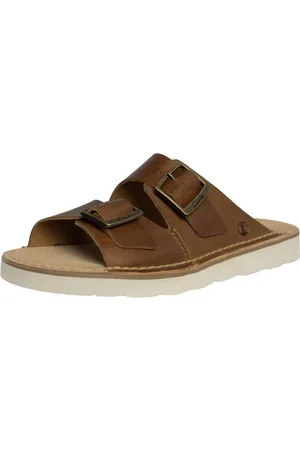 Clarks Chanclas Sandalias de cuero con tiras Solsbury para hombre