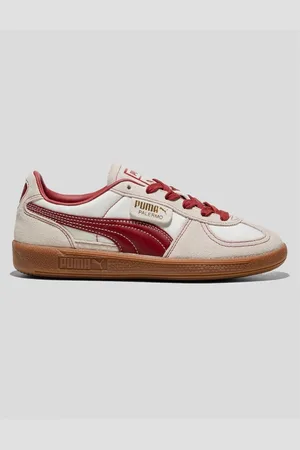 PUMA Deportivas Moda ZAPATILLAS PALERMO OG WARM WHITE-INTENSE RED para hombre