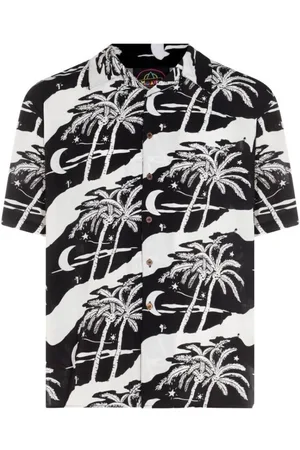 MAUNA KEA Camisa manga larga Camisa con estampado completo para hombre