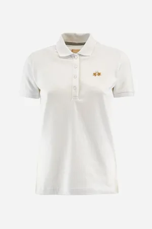 La Martina Tops y Camisetas CCWP01 PK001-00001 OPTIC WHITE para mujer
