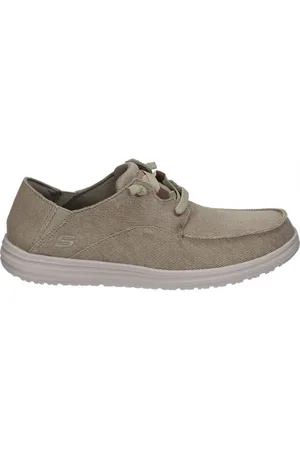 Skechers Zapatos Bajos 66384-TAN para hombre
