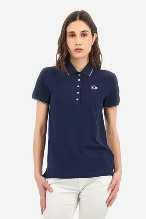 La Martina Tops y Camisetas WAP004 PK001-07017 NAVY para mujer