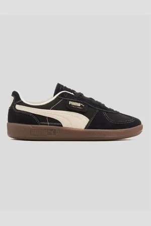 PUMA Deportivas Moda ZAPATILLAS PALERMO VINTAGE BLACK-FROSTED IVORY para hombre