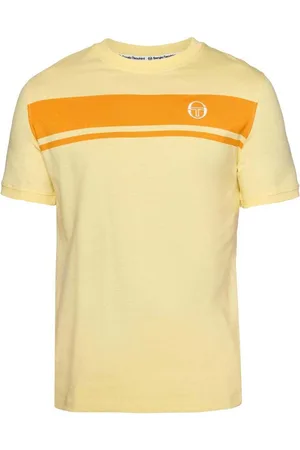 Sergio Tacchini Tops y Camisetas Master T-Shirt Pale Banana/Autumn Glory para hombre