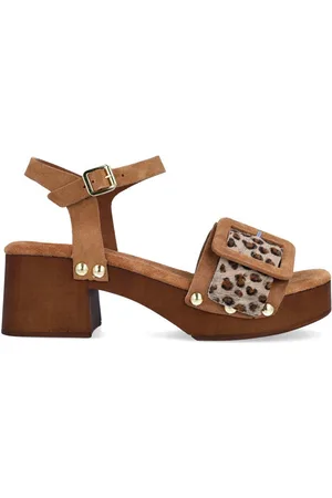 itse Sandalias 2492 LEOPARD para mujer