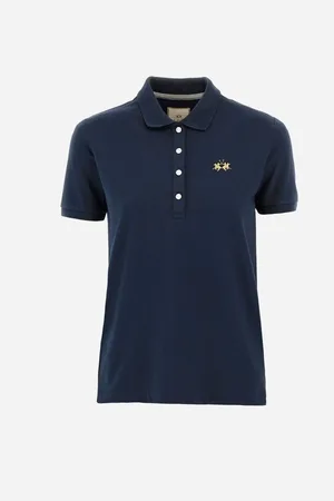 La Martina Tops y Camisetas CCWP01 PK001-07017 NAVY para mujer