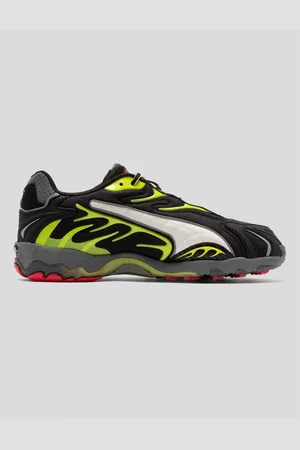 PUMA Deportivas Moda ZAPATILLAS X ASAP ROCKY MESH BLACK-WARM WHITE para hombre