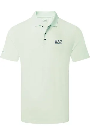 EA7 Tops y Camisetas Tennis Pro VENTUS7 Polo Shirt Pale Blue Mint para hombre