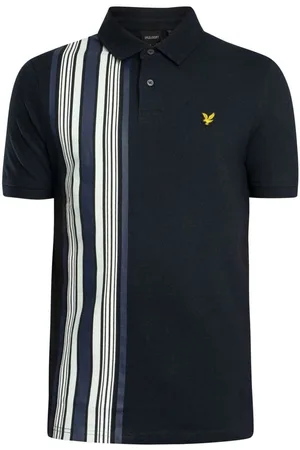 Lyle &amp; scott Polo Camisa polo de rayas de cubierta para hombre