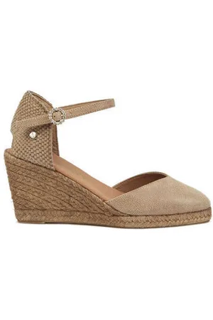 La Valeta Sandalias Espadrilles Femme Leticia TAUPE para mujer