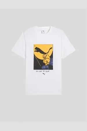 PUMA Camiseta CAMISETA GRAPHICS SHADOW PLAY TEE WHITE para hombre