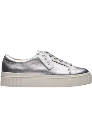 Clarks Deportivas Moda MAYHILL WALK 26176440 PLATEADO para mujer