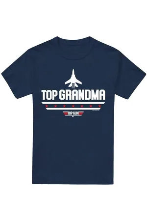 Top Gun Camiseta manga larga Top Grandma para hombre
