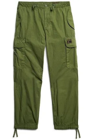 Superdry Pantalones Pantalon baggy parachute para hombre