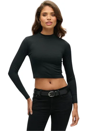 Superdry Camiseta interior Maillot manches longues et dos ouvert femme para mujer