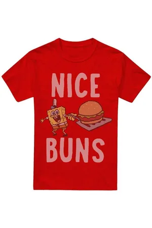 Spongebob Tops y Camisetas Nice Buns para mujer