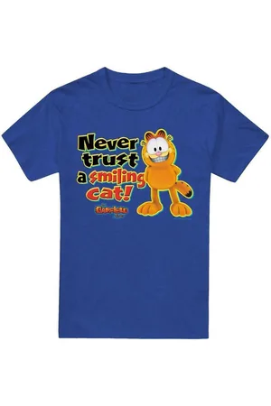 Garfield Tops y Camisetas Smiling para mujer