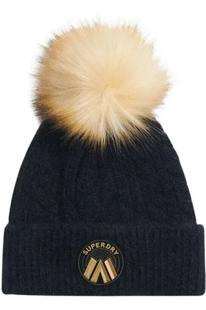 Superdry Gorro Bonnet en tricot torsadé femme Luxe para niña