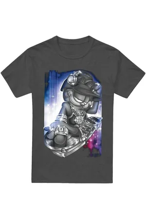 Garfield Tops y Camisetas DJ Lazy para mujer