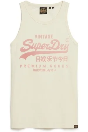 Superdry Camiseta tirantes Débardeur Vintage Heritage Classic para hombre