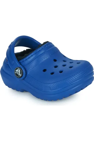 Crocs Zuecos Classic Lined Clog T para niño