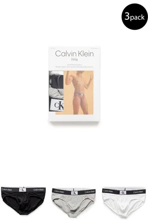 Calvin Klein Calzoncillos HIP BRIEF 3PK 000NB3527A para hombre
